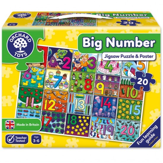 Orchard Toys Big Number Jigsaw Puzzle