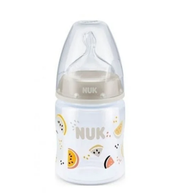 Nuk First Choice + Nipple Silicone 0-6m 150ml Plastic