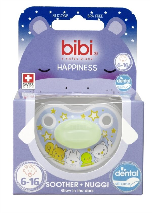 bibi_Happiness_Dental-soother_Glow-in-the-dark_6-16_packed