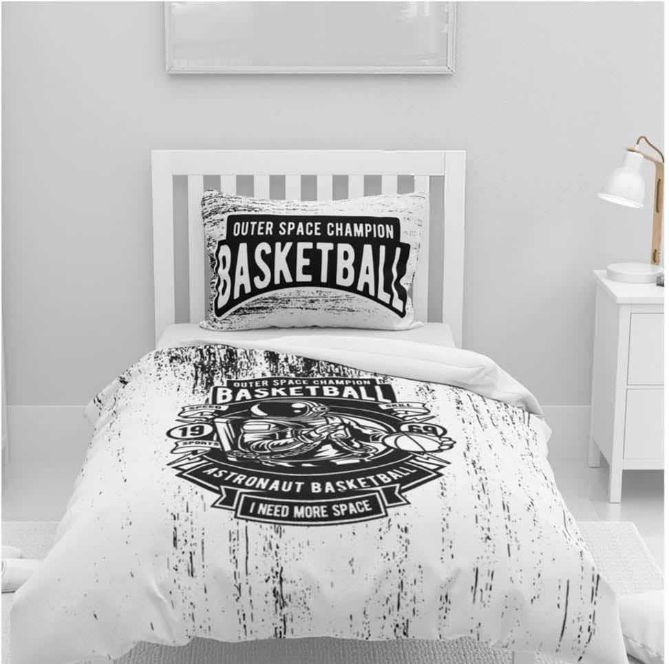 Εφηβικό σετ Παπλωματοθήκης- Βasketball Astronaut