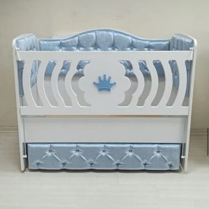 Βρεφική κούνια Blue 1.20X60 με ΔΩΡΟ το στρώμα