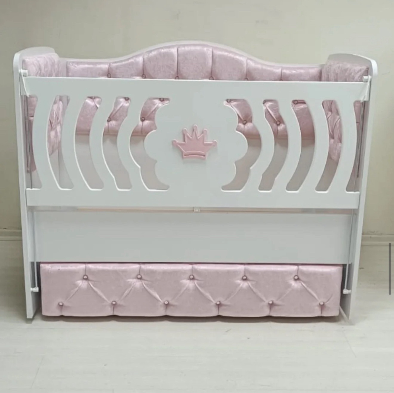 Βρεφική κούνια Pink 1.20X60