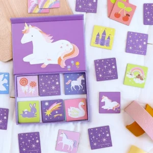 A Little Lovely Company: Παιχνίδι μνήμης και αντιστοίχισης Unicorn dreams 3 ετών