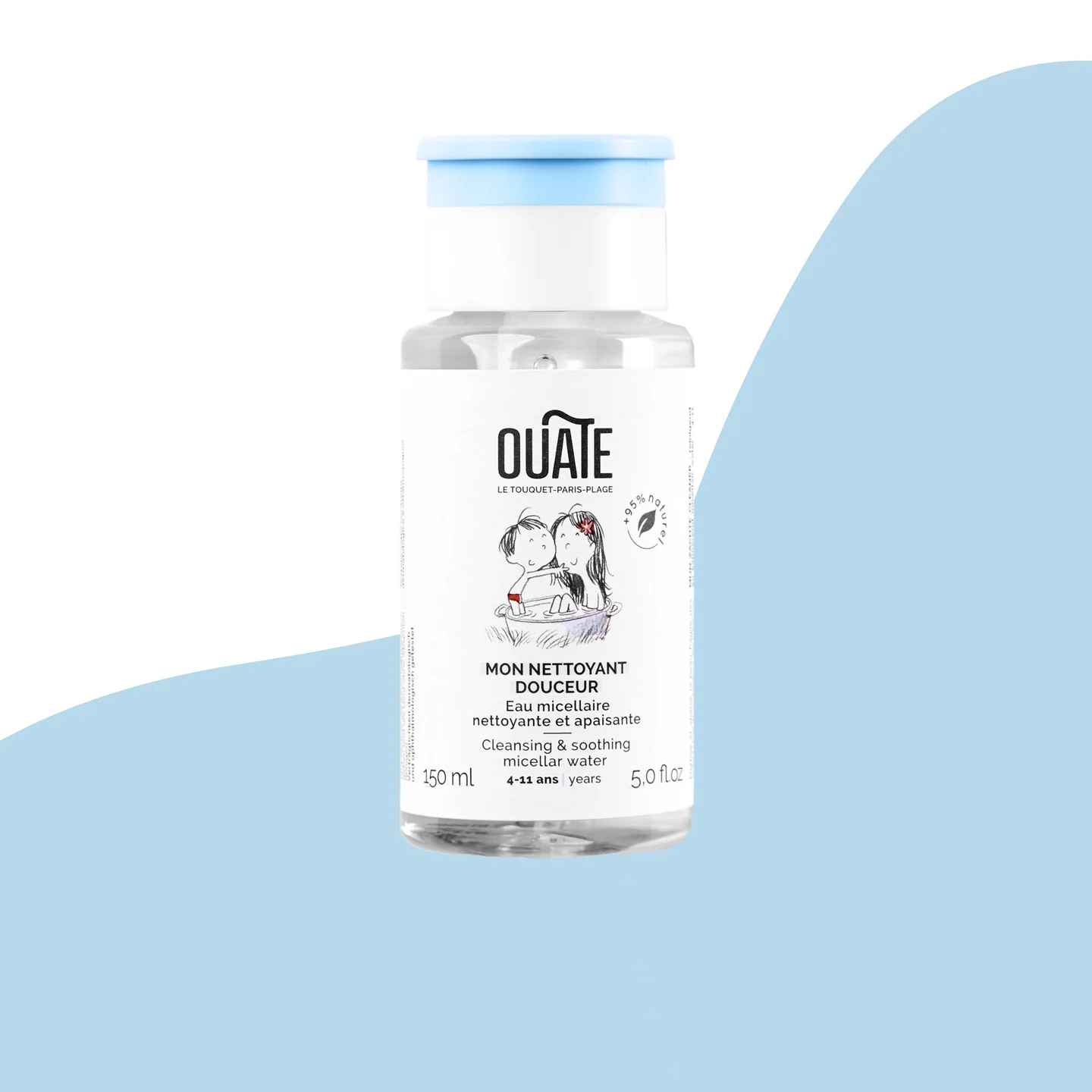 OUATE- MY GENTLE CLEANSER / Παιδικό καθαριστικό προσώπου για παιδιά 4-11 ετών. 150ml