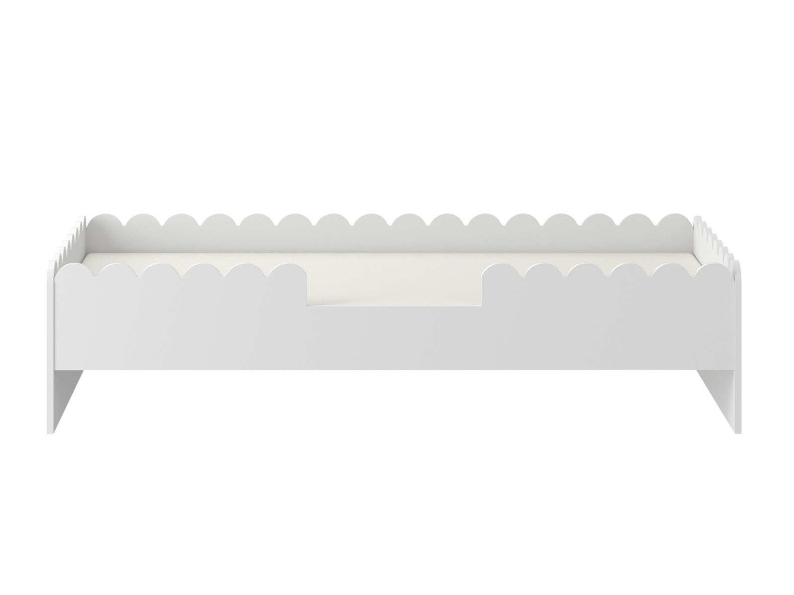 Παιδικό κρεβάτι Book Nook snow σε στυλ Montessori 80x160 με συρτάρι - Image 5