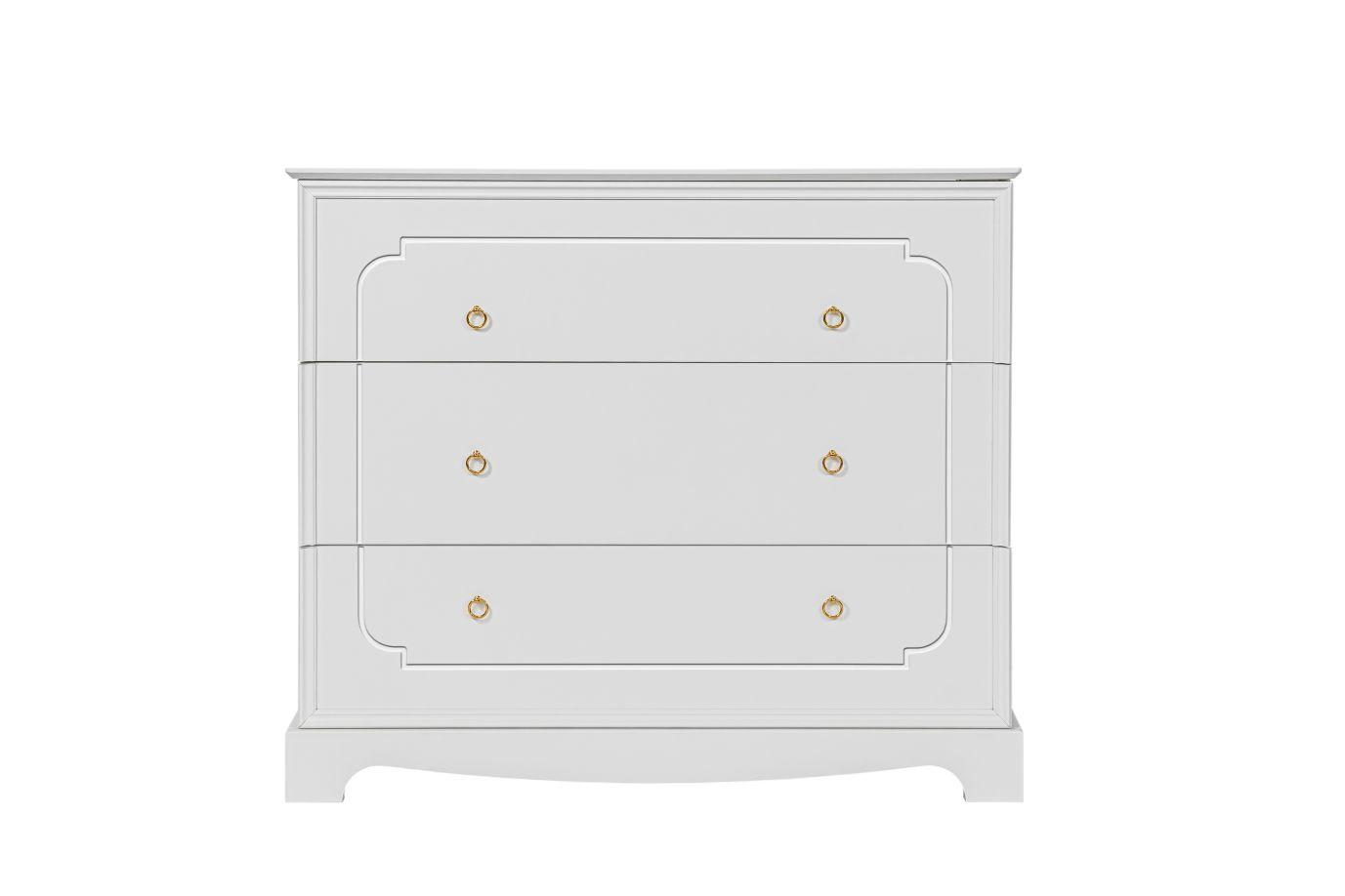 Συρταριέρα Royal white timeless - Image 4