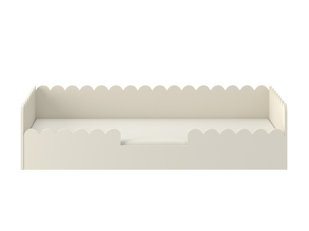 Παιδικό κρεβάτι latte Book Nook σε στυλ Montessori 80x160 με συρτάρι - Image 4