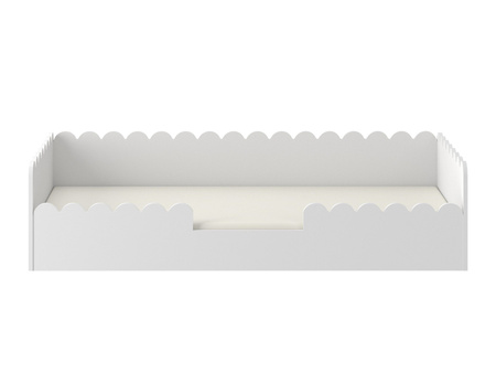 Παιδικό κρεβάτι Book Nook snow σε στυλ Montessori 80x160 με συρτάρι - Image 4